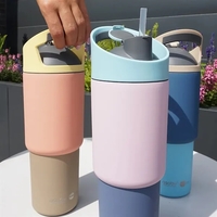 32 oz Capacity Insulated Bottle with 2-in-1 Lid, Easy Carry Handle,... from...