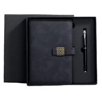 A5 size business journals notebook and ballpoint pen gift box set... from ASI...