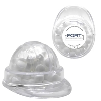 Hard Hat Container / Sugar-Free Peppermint Mini Mints