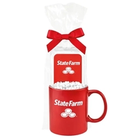 Custom Coffee or Cocoa Mug with Cookie... from ASI 89971 Stuff A Mug