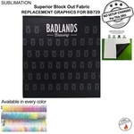 Single Sided 8'w x 8'h Replacement Graphics w/ Pole Pockets