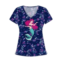 Cherokee - Tooniforms - Women's V-Neck Print Top... from ASI 86018 Scrub...