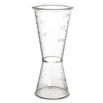 Plastic Medium Double Jigger, 1 oz.-2 oz. Multi-Measures