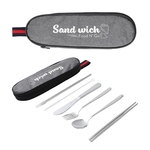 Stainless Steel Cutlery Set In Oxford Case