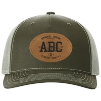 Richardson 112FP Snapback Trucker Hat w/Patch or Embroidery