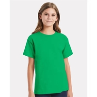 Youth short sleeve T-shirt made of 100% ComfortSoft® cotton with a... from...