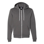 American Apparel Unisex USA-Made Flex Fleece Full-Zip Hoo...