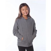 Youth Lightweight Special Blend Raglan Zip Hood... from ASI 84358 S&S Activewear