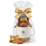 Ceramic & Clay Mug with Hot Cocoa