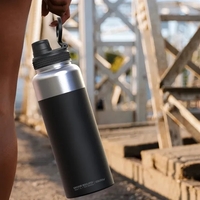 40 oz Leak Proof Insulated Bottle with Easy Carry Loop Handle... from ASI...
