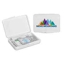 Essential First Aid Kit; this portable first aid plastic container is... from...