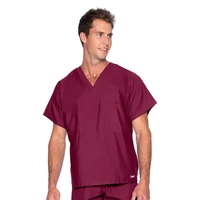 Landau Essentials Unisex V-Neck Top... from ASI 86018 Scrub Authority