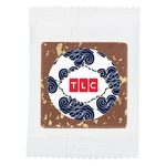 Bite Size Belgian Chocolate Squares - 23K Gold Flakes