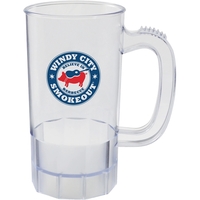 14 oz. Clear Plastic Fluted Mug with Handle. Made in... from ASI 61952 Howw...