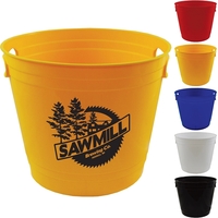 10.25" x 8.625"h Plastic Party Bucket. Made in USA of... from ASI 61952 Howw...