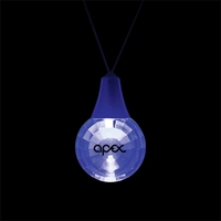 Blacklight LED Disco Ball Necklace