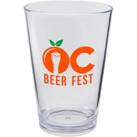 5 oz. Clear Plastic Pint Taster/Sampler, USA made of rugged Polystyrene,......