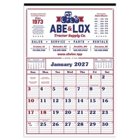 Skinner & Kennedy® Commercial 12-Sheet Calendar