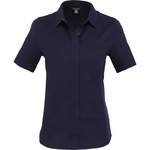 TATRA Eco Short Knit Button Up Sleeve Shirt - Women's