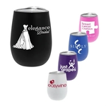 12 oz. Recycled Stainless Wine Glass with Lid test