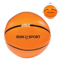 16" basketball style inflatable beach ball.... from ASI 63549 Jornik...