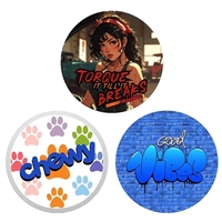 4" Circular All-Purpose Sticker... from ASI 88060 Snugz/USA Inc