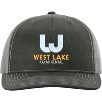 Richardson 112WF Freemont snapback six-panel cotton and polyester trucker cap...