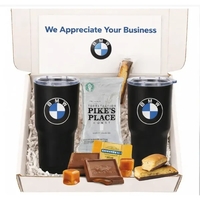 Stainless travel tumbler, coffee, chocolate, cookies Mailer... from ASI 89971...