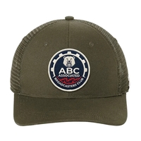 Durable canvas mesh cap with breathable comfort and imprint-ready front,...