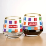 Tucson Gold Rim Stemless Wine - VividPrint™