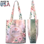 16x18x3 Full-Color Poly Canvas Tote with 3" Gusset