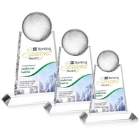 Netherford Globe VividPrint™ Award - Clear... from ASI 84592 St Regis Group /...