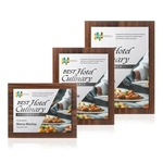 Millsboro VividPrint™ Plaque - Walnut Finish/Silver