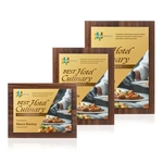 Millsboro VividPrint™ Plaque - Walnut Finish/Gold