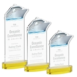 Voyager Award on Alberton Base - Gold