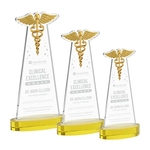 Caduceus Award on Alberton Base - Gold