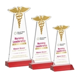 Caduceus VividPrint™ Award - Red