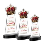Crown VividPrint™ Award on Alberton Base - Black