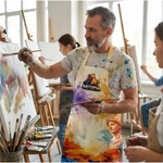 Full-Color Poly Canvas Apron