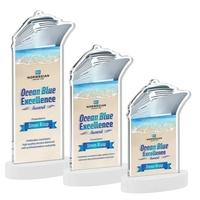 Voyager VividPrint™ Award on Alberton Base - White... from ASI 84592 St Regis...