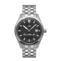 Two-tone gents watch with stainless steel case and bracelet and luminous......