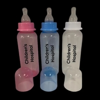 8 oz BPA free baby bottle with silicone nipple and standard... from ASI 88310...