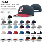 Richardson 632 Laser Perf R-FLEX Snapback Hat