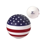 Stars and Stripes Patriotic Round Stress Ball