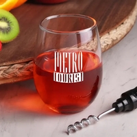 9 oz. stemless wine glass.... from ASI 52840 Evans Manufacturing