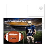 6" x 4" full-color direct mail postcard w/ 2.75" x 4.375"... from ASI 90807...