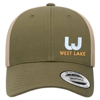 Yupoong 6601 YP Classics Elite Hat with leatherette patches or embroidery......