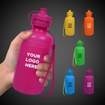 Neon Water Bottles Asst. Colors 18oz.(Blank)
