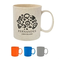 12 oz. mug made of straw polypropylene and offered in multiple... from ASI...