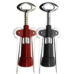 Tavernello™ Heavy-Duty Wing Corkscrew, Black Enameled